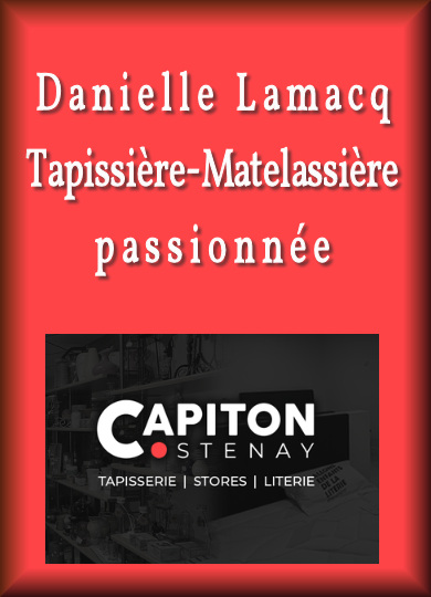 Danielle Lamacq, tapissière-matelassière passionnée